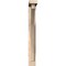 Ekena Millwork Thorton Block Smooth Bracket w/ Offset Brace, Douglas Fir, 3 1/2"W x 18"D x 30"H BKT0402X18X30THR05SDF - alternate 3